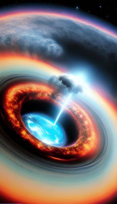 In the theory of Albert Einstein's 1915 Theory of General Relativity,  a singularity describes the center of a black hole, a point of infinite density and gravity within which no object inside can ever escape, not even light. The current knowledge of physics breaks down at the singularity and can't describe reality inside of it.

#blackhole #singularity #astrophysics #astrophotography #astronomia #unknownuniverse Einstein