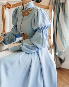 Wedding Dresses Garden, Circassian Dress, Wedding Dresses Fit, Enchanting Wedding, Old Fashion Dresses, Modern Princess, Princess Collection, Fantasy Dress, Modest Fashion Outfits