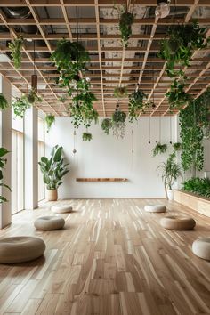 Creating Your Perfect Home Yoga Studio: A Step-by-Step Guide - TastyInteriors Yoga Area At Home Spaces, Yoga Studio Design Interiors, Small Yoga Studio Design, Yoga Studio Aesthetic, Japandi Interior Design Living Room, Modern Yoga Studio, Pilates Studio Design Interiors, Small Yoga Studio