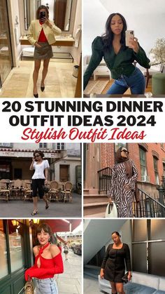 Semi Fancy Dinner Outfits, 5 Star Restaurant Outfit, Dinner In The City Outfit, Outfit Ideas For Dinner With Friends, Dinner Attire For Women, Outfits For Dinner With Friends Night, Outfit For Dinner With Friends, Fine Dining Outfit Women, Steakhouse Dinner Outfit