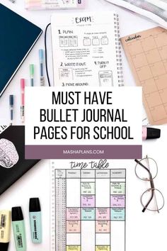 Bullet Journal can help you plan and monitor your study life and this is the perfect place with cute and functional ideas. Here are some layouts, spreads, and collections that will help make your life at school much more organized and functional. These 17 Bullet Journal ideas are perfect for any student and can be used as study motivation and inspiration. Study Bullet Journal, Bullet Journal for school, Bullet Journal for students, study journal, back to school, Bullet Journal pages Journal For School, Bullet Journal Pages, Weekly Meal Planner Template, Study Life