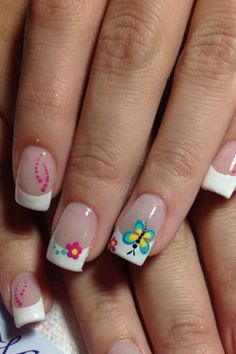 Uñas French Manicure Nail Designs, Manicured Nails, Manicure Nail Designs, Pedicures, Luxury Nails, Glitter Nail Art