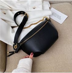 Women's Belt Bag - 2 Colors AliExpress Women Waist, Leather Fanny Pack, Laptop Rucksack, White Purses, Leather Belt Bag, Belt Bags, Waist Bags, Wallet Fashion, Chest Bag