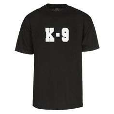 Made from 100% Cotton. K-9 Printed on front of the shirt. Size: M.  Color: Black.  Gender: male.  Age Group: adult. The Shirt, Law Enforcement, Age Group, Mens T, Mens Shirts, The Unit, Mens Outfits, Mens Tshirts, T Shirt