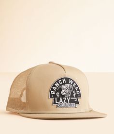 Lazy J Ranch Wear Arrowhead Trucker Hat - Khaki , Men's Tan Embroidered patch snapback hat One size fits most. 60% Cotton 40% Polyester. Apparel & Accessories > Clothing Accessories > Hats Mens Trucker Hat, Ranch Wear, Hat For Men, Men's Hats, Hat For Man, Accessories Clothing, Embroidered Patch, Snapback Hat, Embroidered Patches