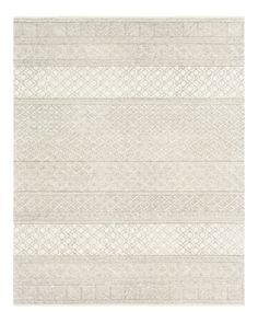 a white rug with lines on it