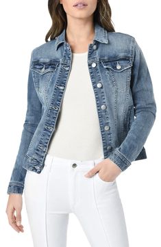 Joe's The Relaxed Denim Jacket | Nordstrom Stylish Outfits For Women Over 50, Classic Denim Jacket, Blue Denim Jacket, Lifestyle Clothing, Denim Jacket Women, Paige Denim, Joes Jeans, Jacket Women, Premium Denim