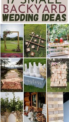 the ultimate diy backyard wedding ideas that are easy to make and fun for everyone