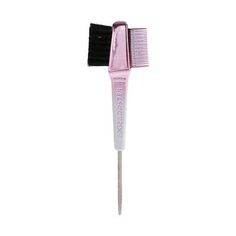 EDGEBOOSTER Brush + Comb mini, with high-quality boar bristles and a lightweight pintail comb, is perfect for styling baby hair. Brush smoothly and style for a sleek look. Wherever you go on your daily journey, EDGEBOOSTER will be with you. Sofr Bristle Great for Sectioning Hair PINK/WHITE Edge Booster, Sectioning Hair, Edge Brush, Baby Hair Brush, Hot Pink Hair, Hair Brushes, Nov 1, Baby Hair, Sleek Look