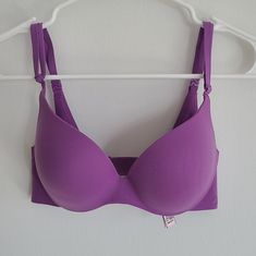 Nwot Victoria Secrets Bra Size: 32b Condition: New Without Tags, No Flaws Purple Bra, Lace Bras, Purple Bras, Victoria Secrets, Victoria Secret Bras, Lace Bra, Bra Sizes, Color Purple, Women's Intimates