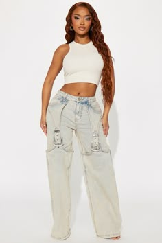 Available In Vintage Wash. Wide Leg Jean Pockets Buckle Detail 12" Rise 31" Inseam Low Stretch Disclaimer: Due To The Specialized Wash Process, Each Garment Is Unique. 98% Cotton 2% Spandex Imported | Out Of Range Buckle Wide Leg Jeans in Vintage Wash size 3 by Fashion Nova Fashion Nova Finds, Fashion Nova Outfits, Jean Pockets, Braids For Black Hair, Low Rise Jeans, Matching Dresses, Cute Casual Outfits, Elegant Fashion, Wide Leg Jeans