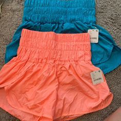 2 Pair Of Brand New Free People Way Home Shorts!! $25 For 1 Or $45 For Both! Summer Athletic Shorts With Pockets For Workout, Summer Workout Athletic Shorts With Pockets, Summer Workout Bottoms With Short Inseam, Summer Workout Bottoms For Beach Season, Casual Sports Bottoms For Beach Season, Athleisure Athletic Shorts For Beach In Spring, Spring Beach Athletic Shorts, Sporty Athletic Shorts For Spring Vacation, Spring Beach Athleisure Athletic Shorts