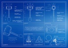 the blueprint version of an electronic device