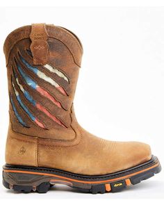 Pull On Work Boots, Western Work, Store Hours, Goodyear Welt, Get Directions, Leather Fabric, Work Boots, Full Grain Leather, Jeans Shop