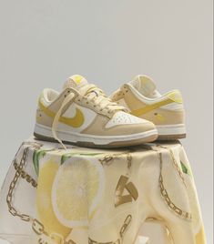 Cute Nikes, Hype Shoes, Aesthetic Shoes, Air Jordan 3, Lemon Drop, Swag Shoes