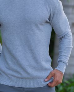 This is Aha Moment!



Effortlessly transitioning from casual day-wear to more polished evening looks with this crewneck sweater. Crafted from a premium, textured knit fabric, this sweater provides a perfect balance of warmth and breathability. The finely woven pattern adds depth and character to the garment, elevating it beyond a basic sweater to a statement piece in its own right. The classic crewneck design ensures a timeless appeal, while the ribbed collar, cuffs, and hem provide a snug fit Gray Crew Neck Knit Sweatshirt, Gray Knit Crew Neck Sweatshirt, Gray Knit Crew Neck Sweater, Classic Stretch Sweater With Textured Knit, Classic Textured Knit Stretch Sweater, Gray Crew Neck Sweater For Layering, Gray Textured Knit Crew Neck Sweater, Gray Textured Knit Turtleneck Sweater, Gray Crew Neck Sweater For Spring