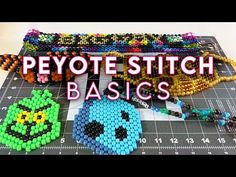 Peyote Stitch Basics | Kandi Basics Tutorial - YouTube Kandi Patterns, Art Things, Handmade Jewelry Diy, Art Tips, The History, Stitch Patterns, The Future, Sewing Projects, Handmade Jewelry