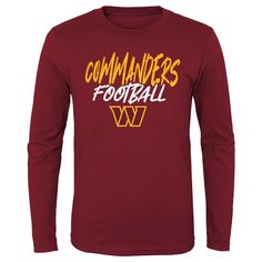 Let your Washington Commanders spirit stand out with this Wildcat T-shirt. It features bold Washington Commanders graphics in a trendy font for an original look. From casual wear to game day, the soft fabric and classic crew design offer maximum comfort with each wear. Trendy Fonts, Washington Commanders, Kids Sweater, Big Boys, Tshirts Online, Wild Cats, Game Day, Shirt Online, Boy's Clothing