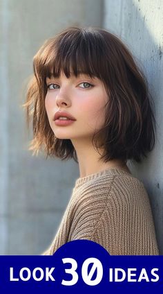 Embrace a fresh, modern look with 30 gorgeous bob hairstyles featuring bangs. These cuts are perfect for those who want to make a statement without committing to high-maintenance styles. From classic French bobs to edgy, asymmetrical cuts, there's a hairstyle to suit every personality. Discover how bangs can transform your bob and boost your confidence.