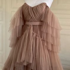 Maternity Photo Shoot Gown. Mauve Tiered Tulle Off The Shoulder Gown. Slit Up Front Of Dress. Corset Back. One Size Fits Most. Never Worn. Dress Corset Back, Maternity Photo Shoot, Dress Corset, Maternity Gown, Corset Back, Maternity Gowns, Tulle Gown, Pregnancy Photoshoot, Pregnancy Photos