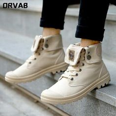 Find ideas๏ฟฝand inspiration for Botas De Lona Casuales Para Hombre Zapatos Altos Alta Calidad De Moda Militares , Mens Boots Canvas Shoes Men, Shoes Men Casual, Mens Motorcycle Boots, Tactical Shoes, White Flat, Military Boots, Outdoor Fashion, Short Boots, Shoes Men