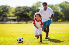 Sport For Kids, Healthy Sport, Sunny Summer Day, Active Family, Bad Batch, Dad Day, Play Soccer