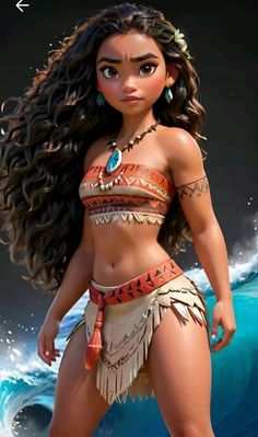 Moana Wallpaper Iphone, Moana Drawing, Disney Moana Art, Disney Female Characters, Moana Movie, Disney Swag, Disney Princess Moana, Peaceful Garden, Amnesia Anime