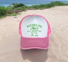 Weenies and Martinis Trucker hats. Weenies and Tinis Party favors The colors can be chosen at checkout! Brim and Mesh hat will feature the chosen color. Adjustable 6 panel features an adjustable plastic strap!  One size fits most! No returns or exchanges But please contact me if you have any problems with your order! Adjustable Pink Party Supplies For Summer, White Summer Party Supplies, Club Bachelorette Party, Club Bachelorette, Mesh Hat, Bachelorette Party Favors, Club Parties, Party Hat, Club Party