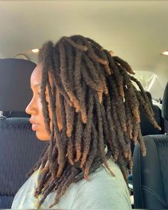 Free Form Locs Women, Real Locs On Black Women, Semi Freeform Locs Women, 4b Locs, Thick Locs On Black Women, Freeform Locs, Thick Locs, Loc Hairstyles, Beautiful Locs