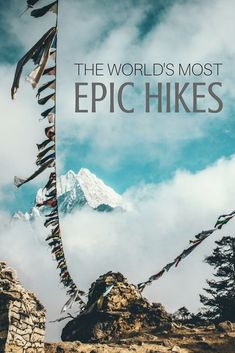 the world's most epic hikes are in this postcard from an unknown location