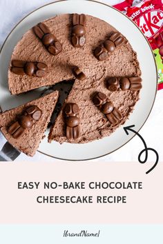 Easy No-Bake Chocolate Cheesecake Recipe Easter Festivities