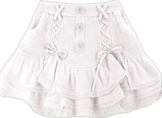 Cute White Ruffled Mini Skirt, Cute Ruffled Skirt, Cute Ruffled Mini Skirt, White Fairy Kei Skirt With Ruffles, Fairy Kei White Mini Skirt, White Fairy Kei Mini Skirt, White Mini Skirt In Fairy Kei Style, White Harajuku Style Ruffled Skirt, Fairy Kei Mini Skirt With Ruffles