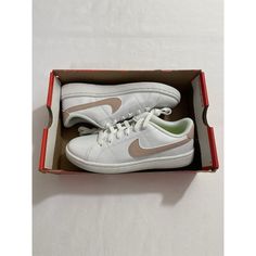 New With Box Without A Lid Women’s Size 6 White Nike Court Royale 2 Nn Tennis Shoes Dh3159 101 100% Authentic Court Royale Nike, Nike Vista Lite, Red Air Max, Jordan 1 Mids, Nike Jordan 1 Mid, Nike Court Royale, Nike Shoes New, Blue Chill, Sneakers Nike Air Max