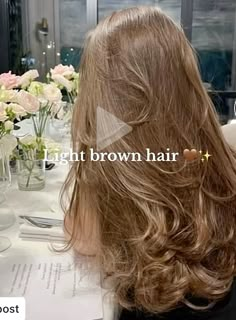 Toffee Cream Hair Color, Goldish Brown Hair Color, Light Brown Hair With No Highlights, Hair Inspo Color Light Brown, Light Brown Dirty Blonde Hair, Milk Brown Hair Color, Honey Light Brown Hair, Cappucino Brown Hair, Brown Hair With Blonde Babylights