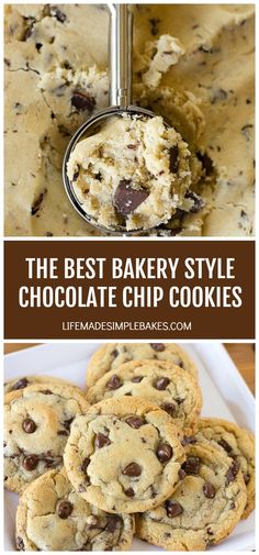 the best bakery style chocolate chip cookies