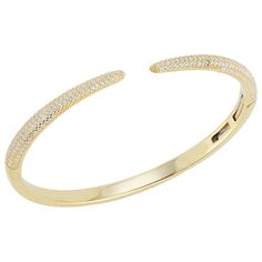 Decorated with dazzling, round-cut cubic zirconia, and polished to a brilliant shine, this Sunkissed Sterling bangle bracelet is an eye-catching accent to your wardrobe. Click on this JEWELRY & WATCHES GUIDE to learn about fit, styles, materials and more! Decorated with dazzling, round-cut cubic zirconia, and polished to a brilliant shine, this Sunkissed Sterling bangle bracelet is an eye-catching accent to your wardrobe. Click on this JEWELRY & WATCHES GUIDE to learn about fit, styles, material Cubic Zirconia Bangle With Pave Setting, Pave Set Cubic Zirconia Bangle, Dazzling Cubic Zirconia Diamond Bracelet With Pave Setting, Fine Jewelry Cubic Zirconia Bangle With Pave Setting, Cubic Zirconia Tennis Bracelet With Pave Setting, Sparkling Cubic Zirconia Diamond Bangle Bracelet, Cubic Zirconia Bangle Diamond Bracelet, Sparkling Cubic Zirconia Diamond Bangle, Dazzling Cubic Zirconia Gold Bangle Bracelet