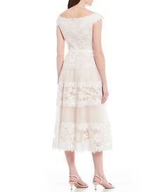 Women's Midi Dresses | Dillards.com Spring Wedding Dress With Buttons, Summer Cocktail Dresses With Buttons, Spring Cocktail Dress With Buttons, Midi Length Dresses, Women Dresses Casual Summer, Petite Midi Dress, Elegant Bridal Gown, Embroidered Tulle, Ankle Strap Shoes