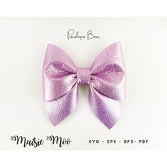 Penelope Bow SVG Template - Hair Bow Template - This classic pinch bow is super cute and super easy to create. Your Penelope Bow looks gorgeous as hair clips, headbands or brooches.This bow can be made in felt, faux leather (as shown), felt backed fabric, glitter canvas whatever you choose it is sure to look fab! You can cut these by hand or cutting machine. I will show you how with my step by step photos and instructions.Size - PDF 5.5" wide approx. All digital files are easily re-sizable.You w Pinch Bow Template, Hair Bow Templates, Bow Template Svg, Hair Bow Svg, Hair Bow Template, Diy Baby Bows, Bow Svg, Svg Templates, Sailor Bow