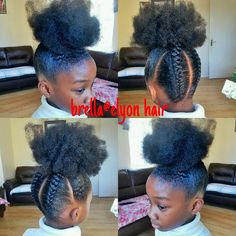 Cabello Afro Natural, Girl Hairstyle, Toddler Hairstyles Girl, Natural Hairstyles For Kids, Flower Girl Hairstyles