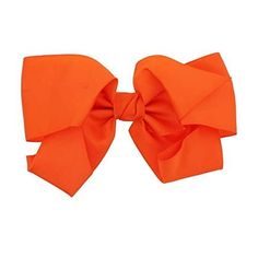 Elevate your style with the Motique Accessories 8-inch Grosgrain Bow, the perfect accessory for women and girls. Crafted with high-quality grosgrain, this elegant bow adds a touch of sophistication to any outfit. Ideal for any occasion, its versatility and vibrant colors make it a must-have for adding flair to your look. Enhance your style effortlessly with this chic and charming grosgrain bow. . Motique Accessories 8-inch Grosgrain Hair Bow for Women and Girls. Size: M.  Color: Orange. Gift Bows, Car Gifts, Dark Orange, Hair Bow, Cloth Bags, Color Orange, Hair Bows, Women's Accessories, Bag Accessories