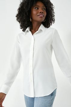 Frustrated with button downs that never seemed to fit right, local DC designer Rochelle Behrens set out to create the perfect shirt. Her patented “No Gape” technology earned her shirts the honor of being named “Must Have Fashion Item of the Year” by Oprah.We can't get enough of the White Signature Shirt — its drapey fa Icon Shirt, Floral Ruffle Top, Banana Print, Neon Stripes, Oxford White, Boyfriend Shirt, Sheer Material, Blue Gingham, Collar Top