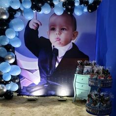 Boy Birthday Pictures, Baby Boy Birthday Cake, 1st Birthday Balloons