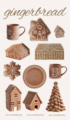 Christmas Decor Gingerbread, Home Pottery, Gingerbread Christmas Decor, Coir Mat, Target Finds, Gingerbread Christmas, Pottery Barn, Holiday Home