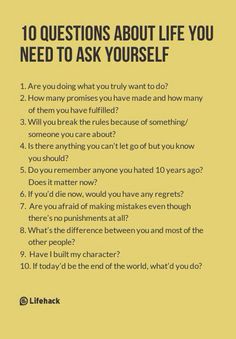 10 questions about life you need to ask yourself Life Questions, Ask Yourself, Change Your Life, Self Development, The Words, Thought Provoking, Life Coach, About Life, Self Improvement