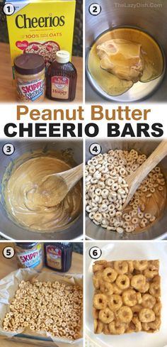 how to make peanut butter cheerio bars with pretzels in the batter and other ingredients