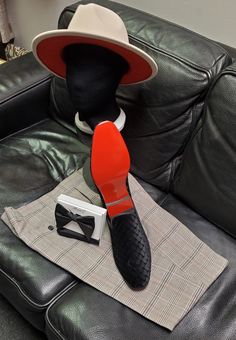 Mens Formal Velvet Dinner Red Bottom Slip On Stylish Shoes.