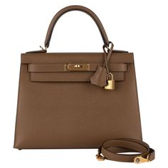 Hermes Kelly Sellier, Kelly Brown, Kelly Sellier, Hermes Kelly Bag, Kelly Bag, Fancy Bags, Birkin 25, Hermes Bags, Hermes Bag