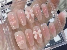 💖 Dive into sweetness with our Jelly Pink Press On Nails collection! Adorned with adorable bow designs and charming bear charms, these nails are the epitome of cuteness. 🎀 Each set is custom-made with attention to detail, ensuring a perfect fit and flawless finish. 🎁 Designed especially for birthdays, these nails make a heartfelt gift for moms and nail art enthusiasts alike. 💅 Embrace style and convenience with easy application and removal, allowing you to flaunt your unique manicure effortl Blush Nail, Unique Manicure, Gradient Light, Cute Pink Nails, Bears Nails, Korean Nails, Pink Bear, Blush Nails, Pretty Gel Nails