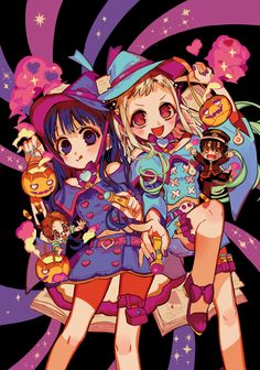 Anime Halloween, Anime Poster, 캐릭터 드로잉, Halloween Icons, Fanarts Anime, Halloween Wallpaper