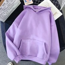 Kawaii Sweatshirt, Black Hoodie Women, Solid Hoodie, Womens Sweatshirts Hoods, Loose Pullover, Women Pink